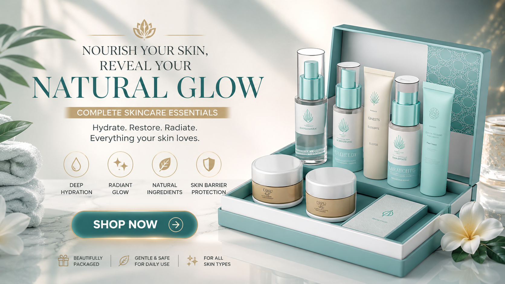 Shopping promotional banner